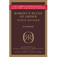thumbnail image 1 of Pre-Owned Robert's Rules of Order (Paperback) 030682020X 9780306820205, 1 of 1