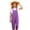 Purple, variant on YUSIM Girls Jumpsuit Adjustable Strap- Loose Fit Cute Sleeveless Casual Kids Straight Leg Overalls Orange Size 4-14