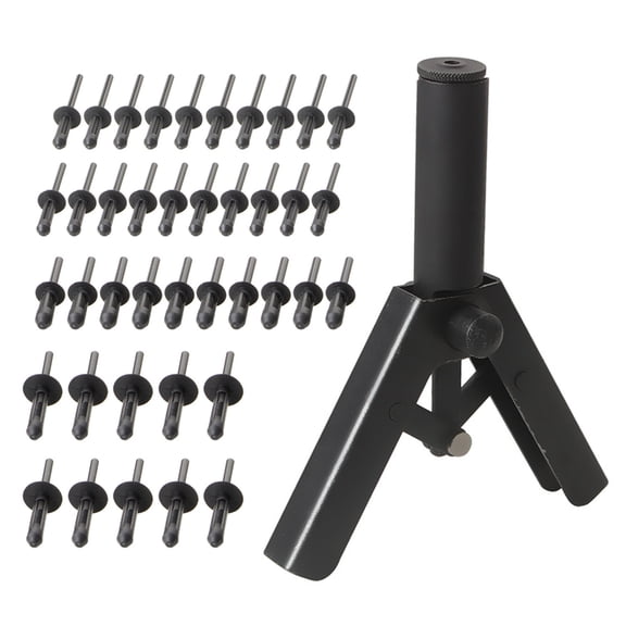Professional Ergonomic Riveting Guns Kit Includes 41 Plastic Rivets And Puller For Automotive Furniture Applications