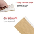 thumbnail image 4 of XUKEY 2Pcs Car Seat Belt Cover Shoulder Strap Pad Cushion Harness Beige Leather, 4 of 7