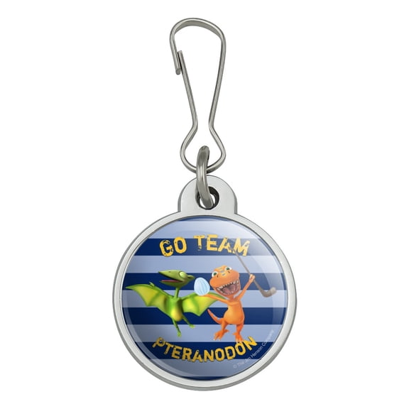 Dinosaur Train Go Team Pteranodon Jacket Handbag Purse Luggage Backpack Zipper Pull Charm