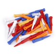 thumbnail image 2 of 35 Piezas 70 Mm 2 Niveles de Plástico Color Camisetas de Golf Sunnimix Golf Tees, 2 of 8