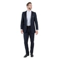 thumbnail image 3 of Julinie Mens Premium Tuxedo 2-Piece Satin Peak Lapel One Bottom Jacket With Matching Pants, 3 of 6
