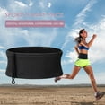thumbnail image 6 of Yucurem Elastic Waist Belt Bags for Outdoor Sport, Breathable Running Waist Bag, Anti-Theft Pack Belt Bags (S Black), 6 of 10