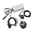 thumbnail image 4 of Controlador sin escobillas para bicicleta eléctrica de 36 V, 48 V, 22 A, pantalla LCD4, kit de acelerador de pulgar de 130 aumentos para motor de 500 W., 4 of 14