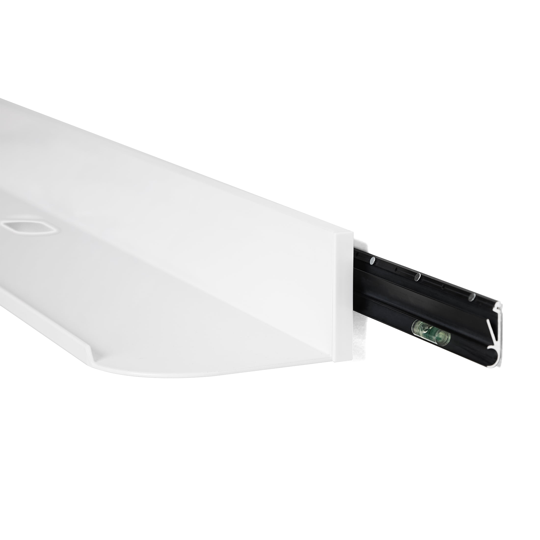 Hangman No Stud Sound Bar Shelf - SBS32-W - 32" - White - Solid Aluminum with Durable White Powder Coated Finish