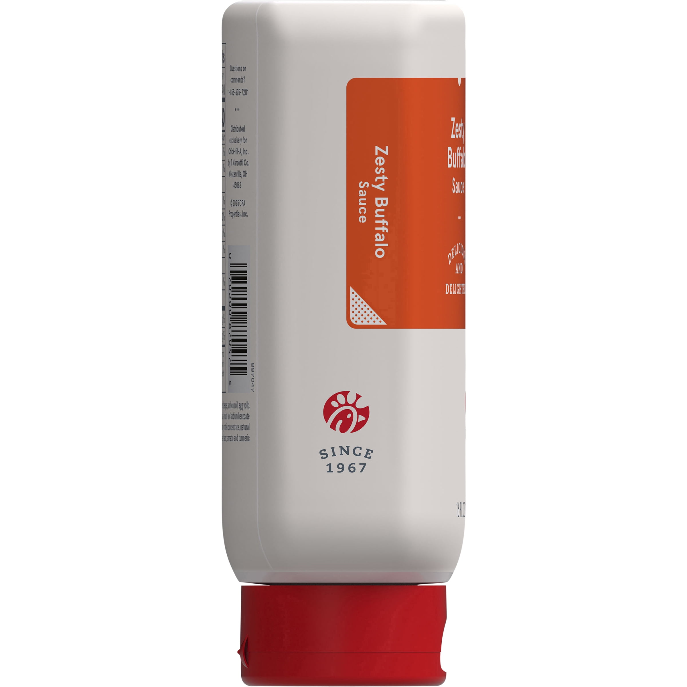 Chick-fil-A Zesty Buffalo Sauce, 16 fl oz Squeeze Bottle
