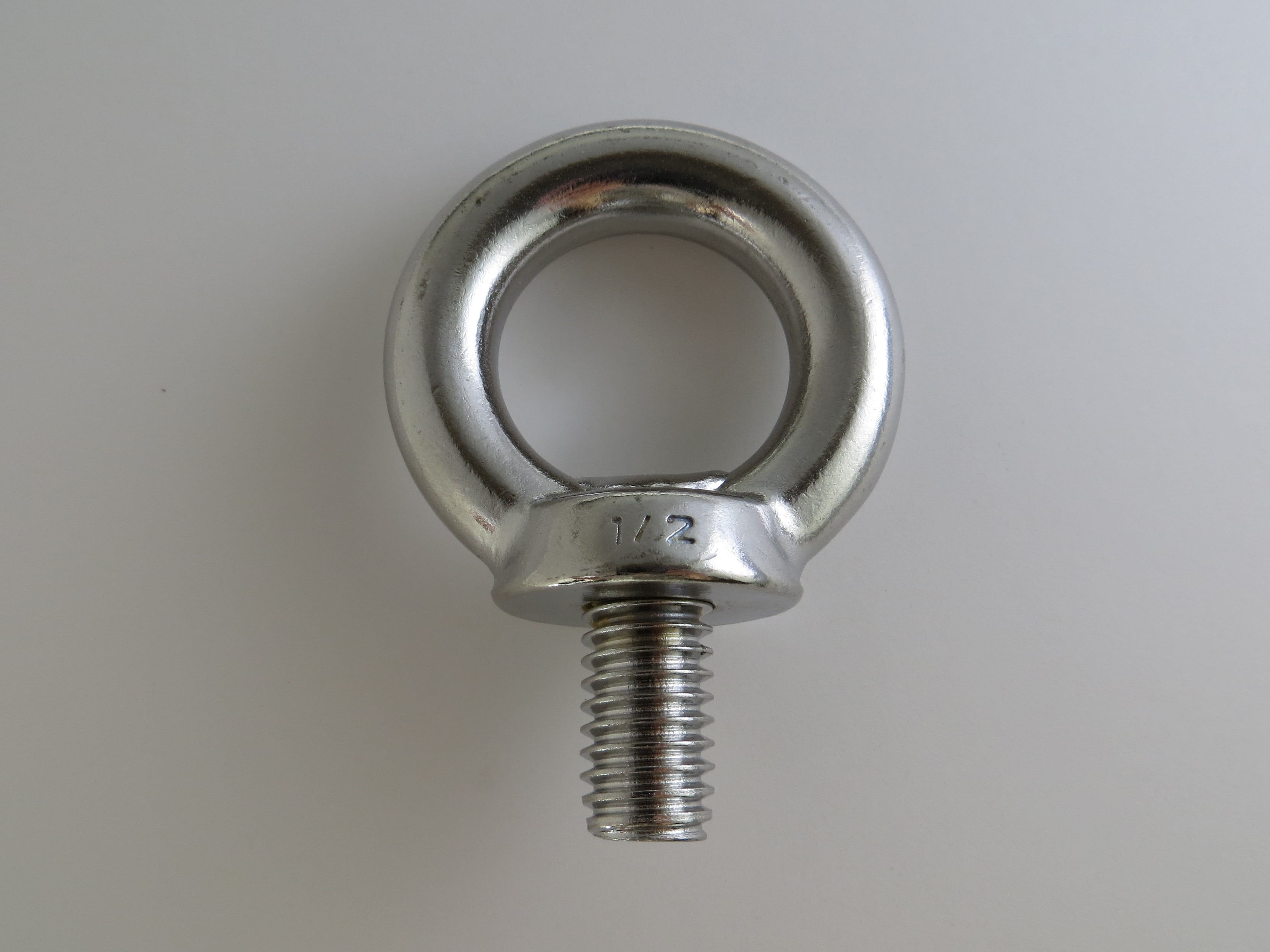 Stainless Steel 316 Lifting Eye Bolt 1/2" Whitworth Marine Grade Heavy