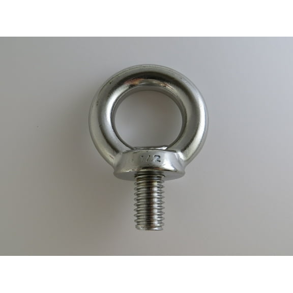 US STAINLESS Stainless Steel 316 Lifting Eye Bolt 1/2" Whitworth (Pitch of 12) Marine Grade Heavy Duty