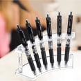 thumbnail image 4 of Qianfeng 4 Pcs Plastic Pen Display Stand, Pen Holders Each Holder Features 6 Holes, 4 of 8