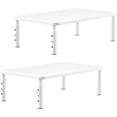 thumbnail image 1 of Monitor Stand s Height Adjustable Ergonomic Monitor Riser with Vented Metal Platform for Computer Laptop iMac PC Printer, 1 of 7