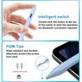 thumbnail image 2 of Stylus Pen for iPad, Fast Charging Stylus Pencil with Tilt Sensitivity, Compatible with Apple iPad Air 3/4/5, iPad Mini 5/6, iPad 6/7/8/9/10, iPad Pro 11"/ 12.9"/M4（Blue), 2 of 6