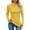 A-Yellow11, variant on XIAOCHA Womens Sweaters Soft Long Sleeve Turtleneck Knit Pullover Sweater Casual Winter Warm Comfortable Solid Simple Slim Fit Blouses