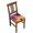 Four Pieces, variant on Logiee Palm Trees at Sunset Print Square Chair Seat Covers, Stretch Chair Seat Covers,Seat Chair Slipcover, Non-Slip Chair Slipcover,Furniture Protector for Indoor and Outdoor-Four Pieces