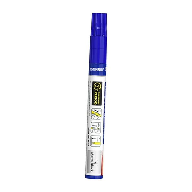 Pintura de retoque para automóviles, accesorios, solución fácil y profesional, secado rápido, larga duración. Negro mate