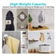 thumbnail image 5 of Ganchos para toallas de baño, ganchos para batas y toallas de níquel cepillado para baño montado en la pared, ganchos de pared para toallas y batas de baño tradicionales para colgar toallas,, 5 of 5