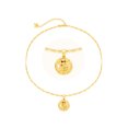 thumbnail image 1 of Collier Pendentif Signe du Zodiaque Sculptural en Or, 1 of 5