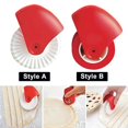 thumbnail image 2 of Pizza Lattice Noodle Dough Cutter Pastry Pie Wheel Roller Kitchen Baking Tool, 2 of 5