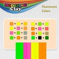 thumbnail image 5 of BAZIC Modeling Clay Sticks 4.8 Oz, 4 Fluorescent Colors, Non-Toxic, 24-Pack, 5 of 7