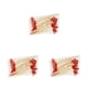 thumbnail image 2 of Inteprter 100 Uds. Brochetas desechables de bambú para aperitivos, cócteles, ensaladas, palillos de dientes, comida, Buffet, sándwich, Type4 NO4, 2 of 6