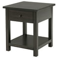 thumbnail image 5 of Payne 1-drawer Wood End Table with Shelf Distressed Java, 5 of 10