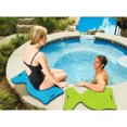 thumbnail image 2 of Spongex Aqua Saddle Pool Float, in colors Blue or Lime Green, 2 of 2