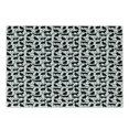 thumbnail image 1 of Cat Cutting Board, Black Silhouettes in Different Positions Friendly Furry Feline Domestic Pet, Decorative Tempered Glass Cutting and Serving Board, Small Size, Black White, by Ambesonne, 1 of 1