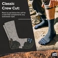 thumbnail image 6 of FITS Light Hiker, Merino Wool, Moisture-Wicking, Breathable, Odor Resistant, Mens Hiking Socks, Womens Hiking Socks Large Navy, 6 of 8