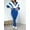 Blue, variant on Womens Sweatsuits 2 Piece Sets Long Sleeve Color Block Zip Up Jacket Jogger Legging Tracksuits