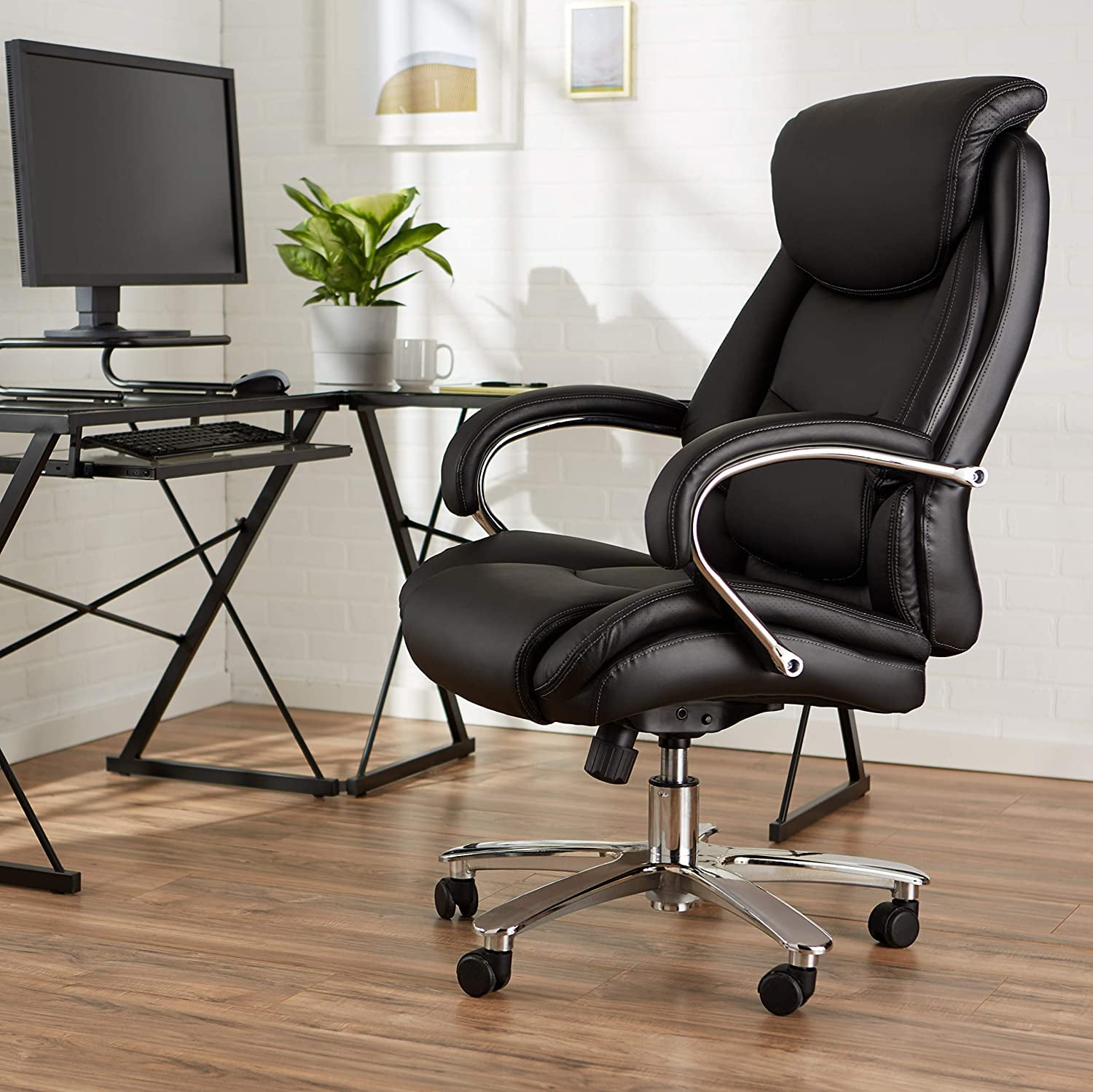Big & Tall Executive Office Desk Chair Adjustable with