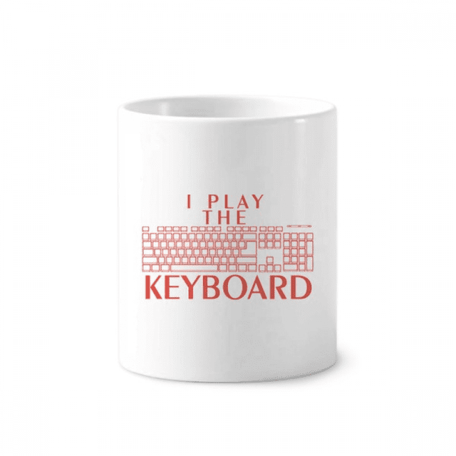 Keyboard Game Combination Toothbrush Pen Holder Mug Cerac Stand Pencil Cup