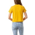 thumbnail image 3 of Jordache Vintage Women's Carla 'On The Prowl' Boxy Crewneck Graphic T-Shirt, 3 of 4