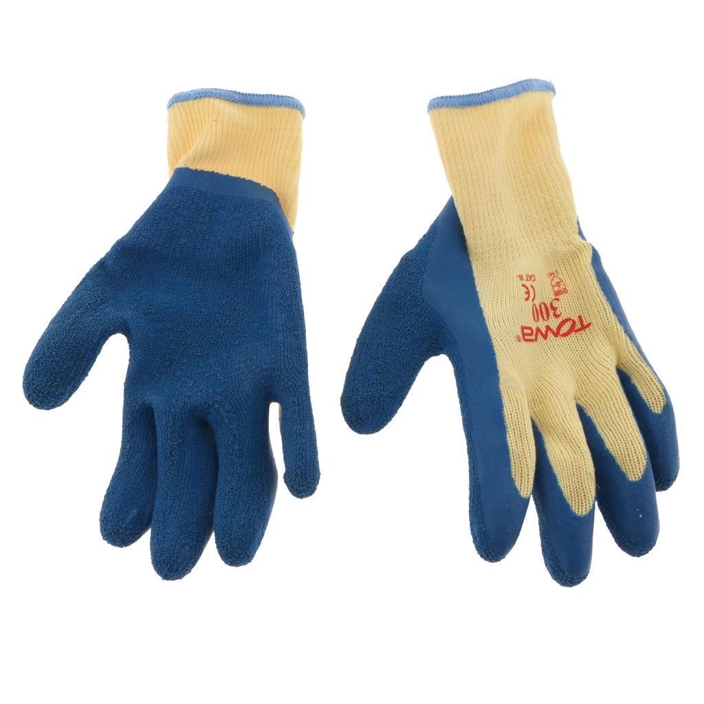 240 Pairs Nylon PU Coated Safety Work Gloves Gardening Builders Mechanic Grip 