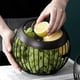 thumbnail image 5 of Cuenco de frutas de alambre de metal Cesta de frutas resistente Soporte de frutas Almacenamiento de refrigerios Centro de mesa decorativo Tazón para cocina moderna, encimera, sala de estar (blanco) MFZFUKR CZJJ-ZH81-1, 5 of 7