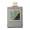 thumbnail image 1 of BTOER USB C Tester Meter 4.5~50V 0~12A Type-C Voltage Current Tester USB Power Meter Detector Tester Digital Voltmeter Battery Capaci, 1 of 8