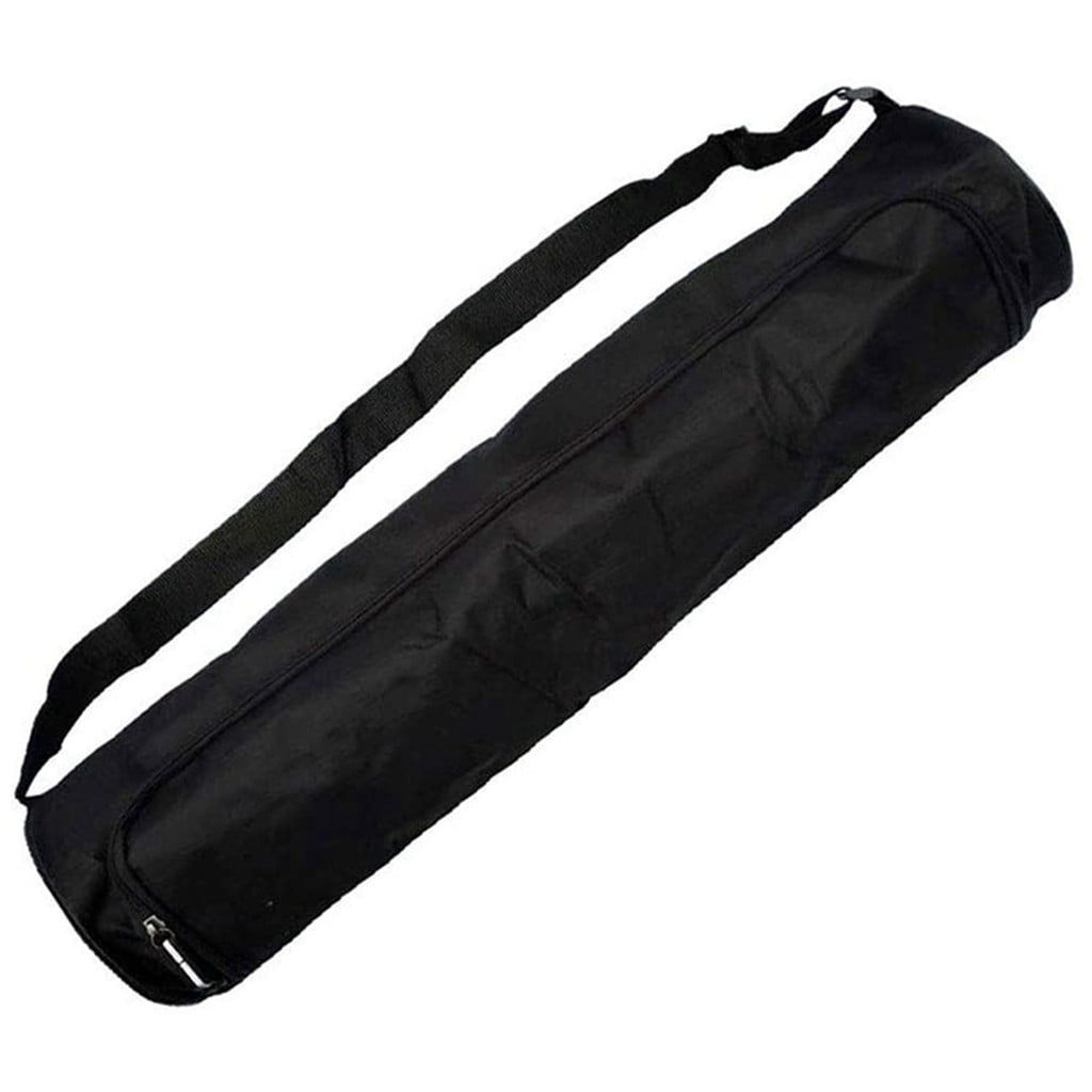 Black Yoga Backpack Yoga Mat Bag Waterproof Backpack Nylon Pilates Carrier Mesh