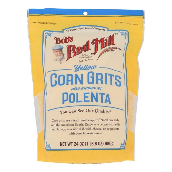 Bob's Red Mill, Yellow Corn Grits, 24 oz Pack of 4