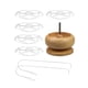 thumbnail image 4 of Porta cuentas de madera, ensartador de cuentas, cuencos para ensartar cuentas, herramienta para hacer joyas Aguja Curva, 4 of 9