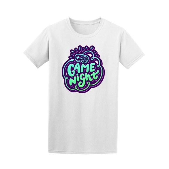 Game Night Trendy Graphic Quote Tee Men's -Image by Shutterstock