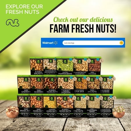 Nut Cravings Mixed Nuts Roasted & Salted Brazils, Pecans, Almonds, Hazelnuts, Cashews (3 lbs) Kosher