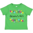 thumbnail image 3 of Inktastic Grannys Girl- Bright Flowers Girls Toddler T-Shirt, 3 of 5