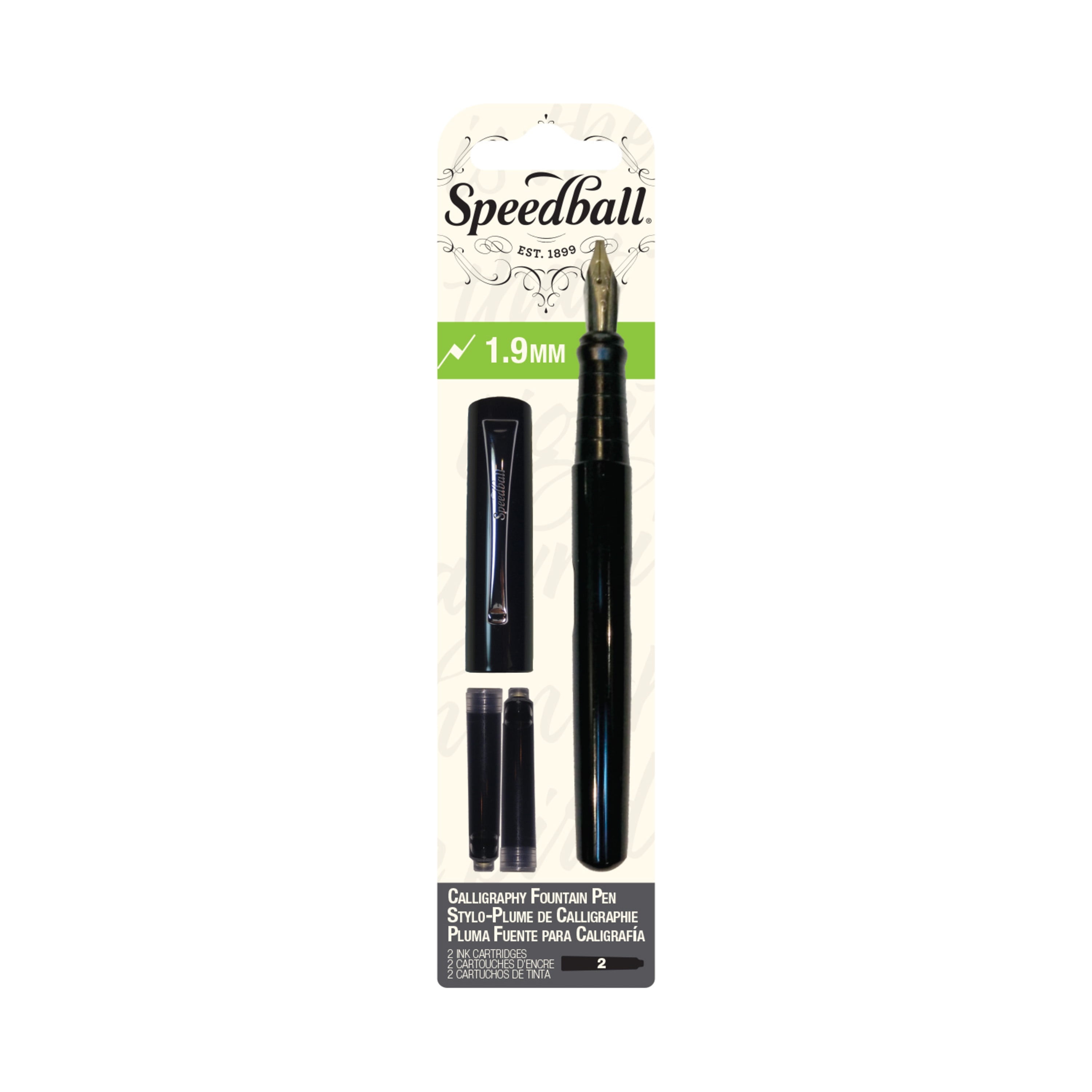 Speedball Calligraphy Fountain Pen, 1.9mm Nib