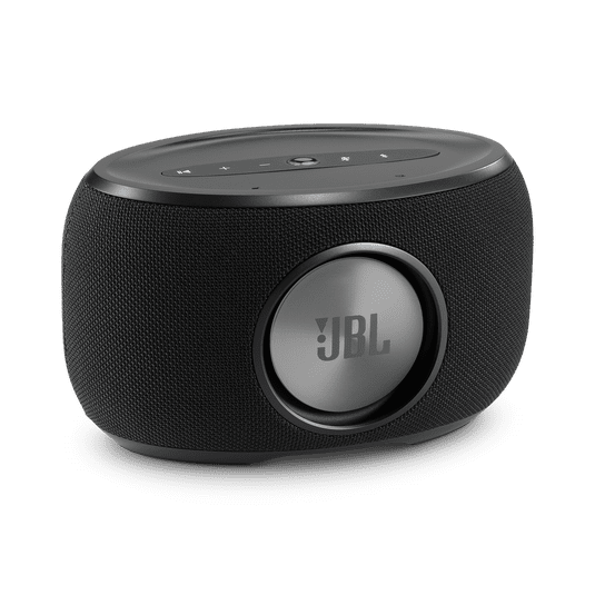 Restored JBL Link 300 Wireless Bluetooth Voice-Activated Speaker - Black (Refurbished)