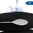thumbnail image 2 of Protectores de almohada Utopia Bedding, impermeables, tamaño king (paquete de 2), 2 of 6