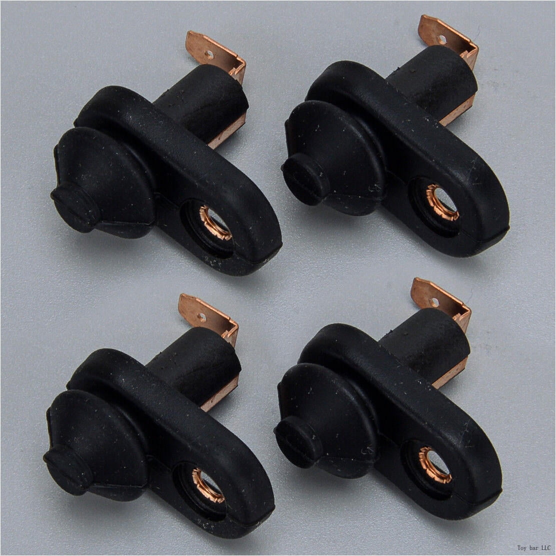 4Pcs Universal Car Interior Door Jamb Courtesy Light Lamp Button Switch