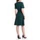 thumbnail image 3 of INSPIRE CHIC Vestido de cóctel A-Line para mujer con choker, escote en V, mangas cortas, ceñido a la cintura, elegante y con vuelo, 2XL, azul verde, 3 of 5