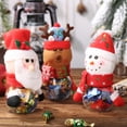 thumbnail image 3 of Advancent Tarro de dulces de Navidad, botella de almacenamiento de alce, contenedor de galletas, organización de cocina de Navidad, caja de adorno de Kits de decoración para fiestas Muñeco de nieve Advancent HA007862-02, 3 of 6