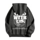 thumbnail image 4 of MHFRRA Sudadera con Capucha Estampada para Uso Diario Sudadera Informal para Mayor Comodidad y Estilo En Actividades Deportivas y de Ocio Gris, 4 of 5