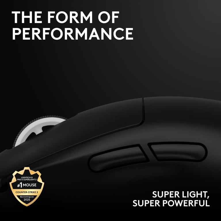 Logitech G Pro X Superlight 2 Lightspeed Wireless Gaming Mouse
