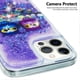thumbnail image 3 of KAIYANG Funda para iPhone 16 Pro con patrón de arenas movedizas flotantes, carcasa trasera de TPU suave, diseño de perro y dos búhos, multicolor, 3 of 5
